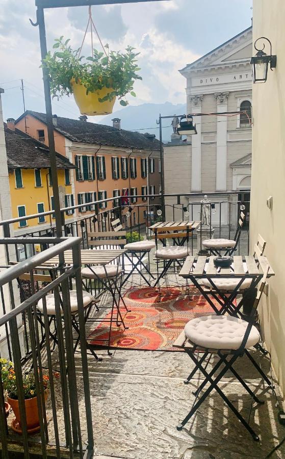 Osteria Pozzo Hotel Locarno Exterior foto