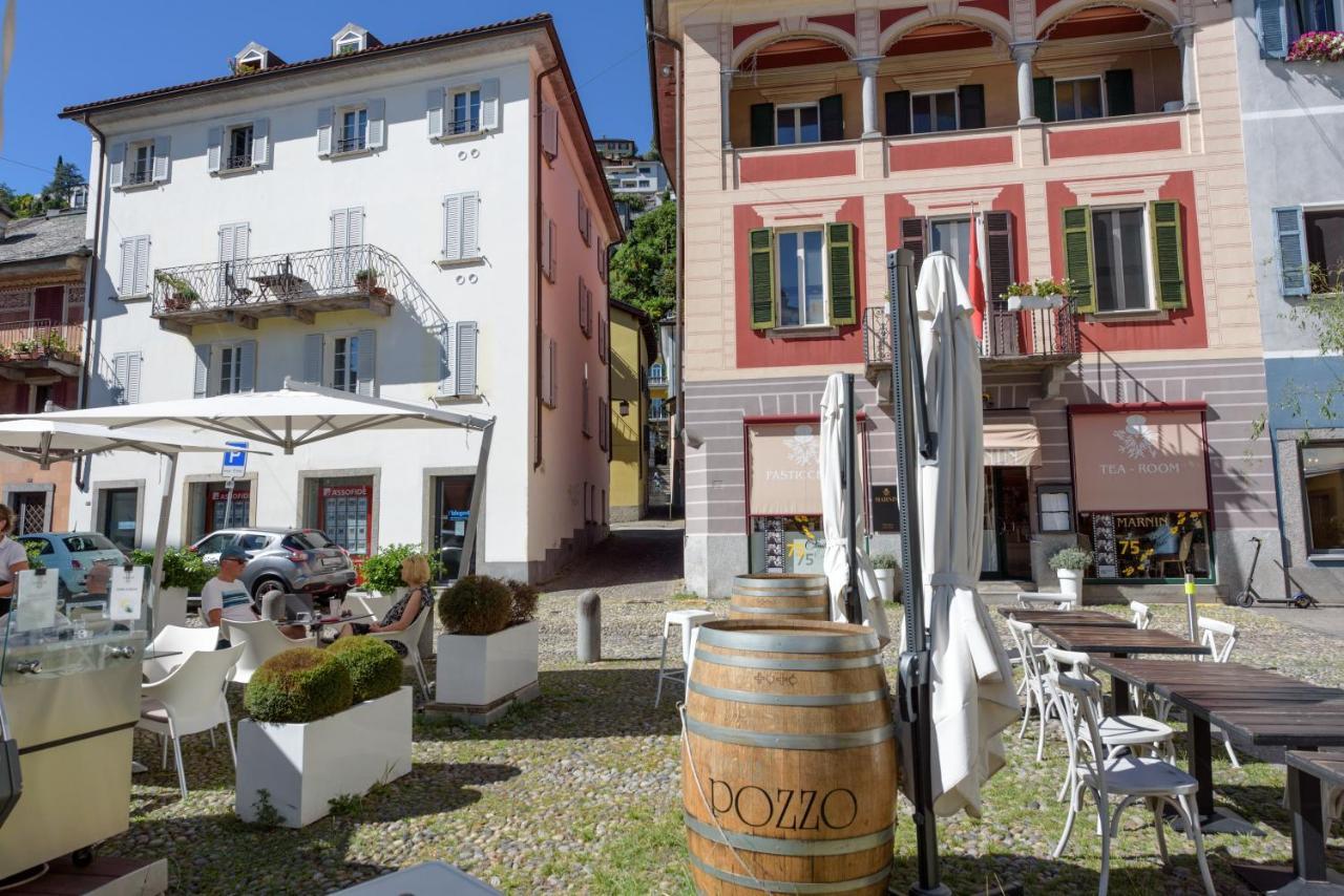 Osteria Pozzo Hotel Locarno Exterior foto